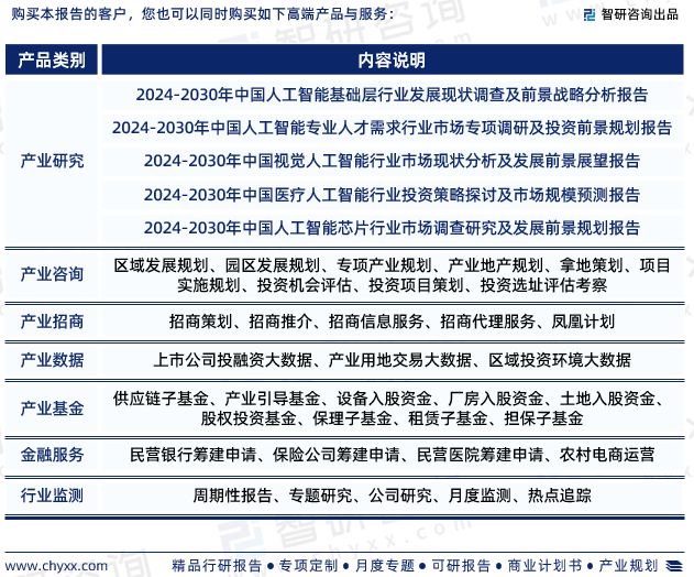 2024年中国人工智能大模型行业市场投资前景分析报告—智研咨询(图7)