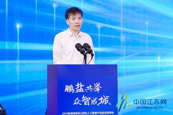 2024盐南高新区（深圳）人工智能产业投资说明会成功举办(图1)