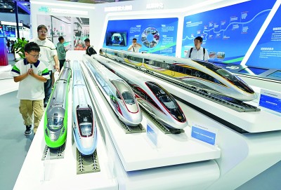 聚焦人工智能注重海外推广千余项创新成果亮相北京科博会(图1)