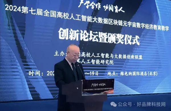 探索未来教育新纪元：2024全国高校人工智能·大数据·区块链·元宇宙创新论坛在京圆满举行！(图10)