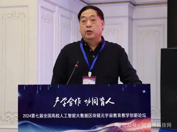探索未来教育新纪元：2024全国高校人工智能·大数据·区块链·元宇宙创新论坛在京圆满举行！(图17)