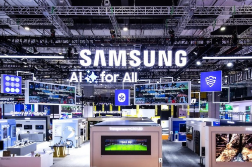 三星电视全系亮相2024进博会打造“有AI的科技·艺术·家”新体验(图1)