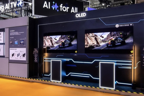 三星电视全系亮相2024进博会打造“有AI的科技·艺术·家”新体验(图7)