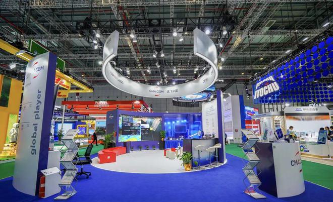 2024进博会：达飞集团展示运输与物流业的人工智能和脱碳创新成果丨航运界(图1)