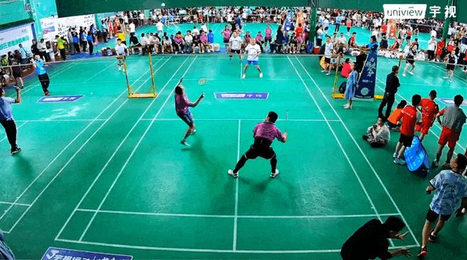 AI赋能体育宇视科技助力2024HABL羽毛球联赛(图4)