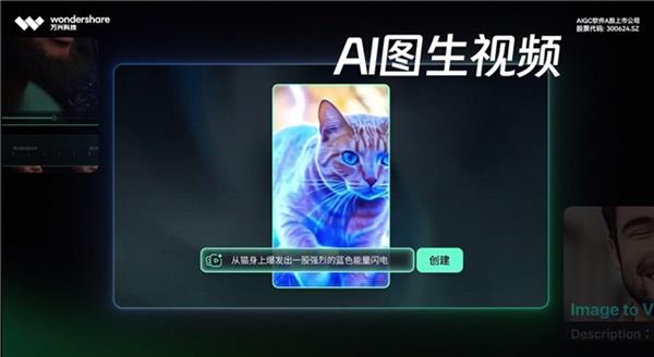 酷炫吸睛！万兴科技AI惊艳亮相2025中国生成式AI大会开场(图2)